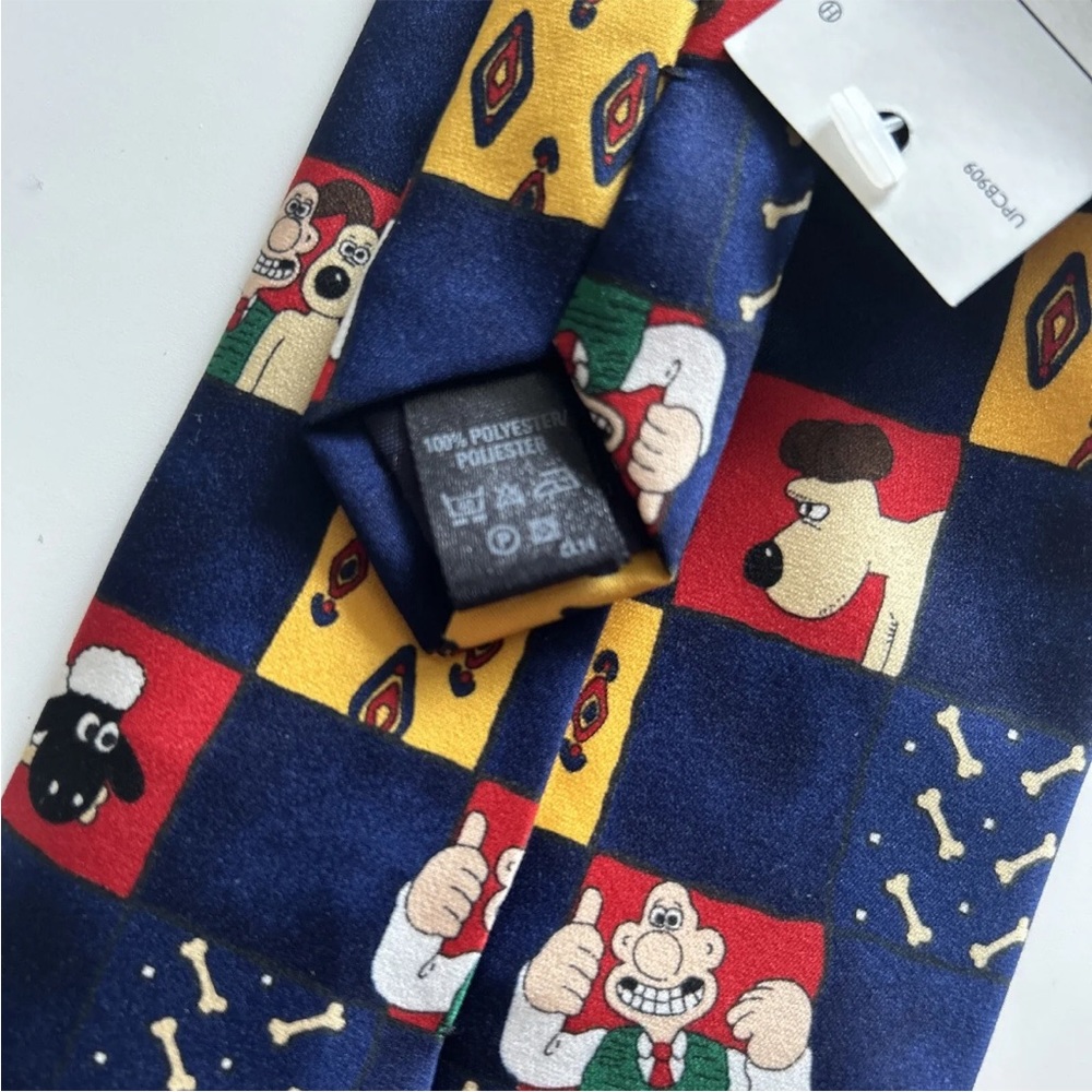 Wallace And Gromit St Michael Marks And Spencer Vintage Tie BNWT - Picture 4 of 6